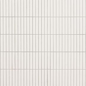MSI White Matte Stack Pattern Porcelain Tile for Kitchen Backsplash, Floor Tile, Wall Tile for Bathroom, Shower Wall Tile, Mesh Mounted Mosaic Tile, Sample