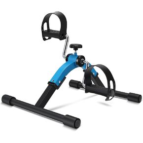Pedal Exerciser Mini Exercise Bike for Leg and Arm Cycling Exercisce Foldable Pedaller