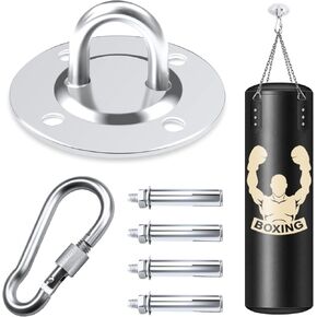 حامل حقيبة ملاكمة ثقيلة على الحائط، مثبت على السقف، حقيبة ملاكمة مثبتة على كيس اللكم، كرة السرعة تأتي مع خطاف كبس in Kuwait