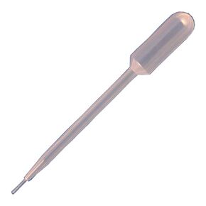Globe Scientific 134050-S20 LDPE Fine Tip Transfer Pipet, Sterile, 147mm Length, 5.8mL Capacity (Case of 400)