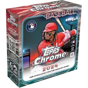 Topps 2024 Chrome Baseball Mega Box in Saudi Arabia