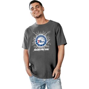 Blue 84 NBA Officially Licensed T-Shirt Ringspun Electric Black