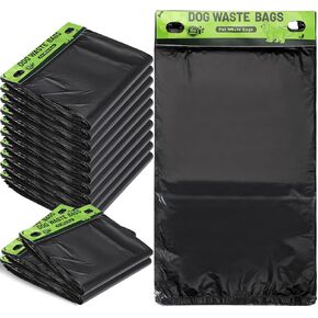 Header Bag Bulk Dog Pet Waste Bags Bulk Poop LeakProof Dog Bags Easy Single Pull Bags for Poop Dog Waste Station Fit Hang Hole Dispenser Pet Waste Bag for Home Outdoor (2500)