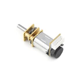 waveshare N20 DC Gear Motor, Magnetic Hall Encoder, All-Metal Gearbox, High Precision Reduction Motor, with L-Shaped 6PIN Connector