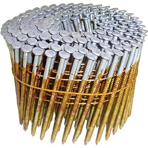 Metabo HPT 12700HPT Full Round Head Hot Dipped Galvanized Wire Coil Framing Nails 2" x .099 Rg | 5000 Count