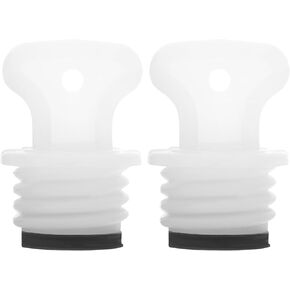 BESTonZON Hot Water Bottle Stopper, 2pcs 21mm Hot Water Sack Plug Hot Water Bottle Screw Cap Replacement Hot Water Bag Sealing Stopper Cap for Winter