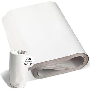 200 Sheets Packing Paper Sheets for Moving, Newsprint Packing Paper, Box Filler, Packing Moving Supplies for Shipping, Wrapping and Protect Fragile Items (26" X 15")