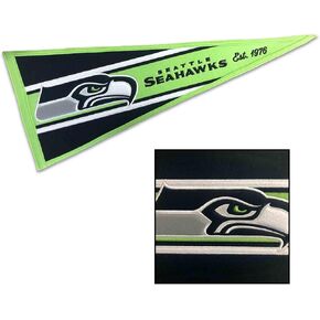 WinCraft Seattle Seahawks Embroidered and Sewn Pennant
