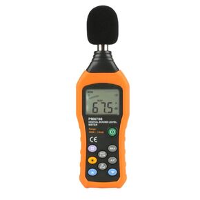 Decibel Meter Sound Level Reader, MS6708 Portable Digital LCD Noise Level Meter Tester Measurement Range 30-130 dBA A/C Mode Accuracy: ±1.5dB