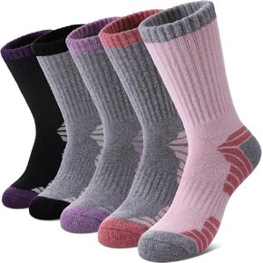 MQELONG Merino Wool Socks for Women Hiking Thermal Winter Thick Warm Cozy Boot Socks