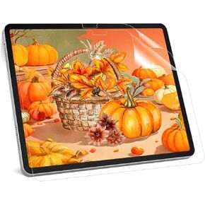 واقي شاشة ورقي من Homagical لجهاز iPad Air 13 بوصة M2 2024، واقي شاشة ورقي غير لامع مضاد للتوهج متوافق مع Apple Pencil Pro، الكتابة والرسم والرسم عند الاستخدام على الورق