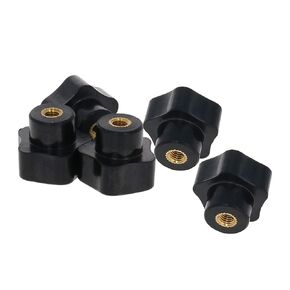 Othmro 3Pcs Clamping Handle Screw Knobs Handle Star Knob M12x50mm Female Thread