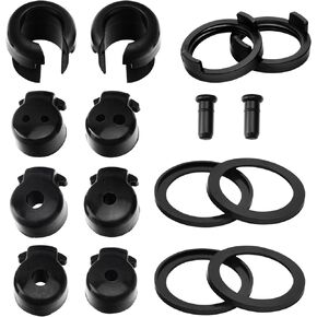 Through Hull Wiring Kit Compatible with Kay-aks for Lithium Battery and Fish Finder Install Kit, Designed for a Water Resistant Fit on Cables up to 5/16 Inch, Prevents Snags and Trips