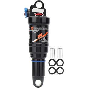 Bike Shock Absorbers, Mountain Bike Soft Rear Frame Shock Struts Tail Air Pressure Springback Shock Absorbers Bike Accessory (165mm)