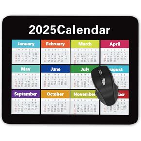 2024 Year Calendar Mouse pad Gaming Mouse pad Mousepad Nonslip Rubber Backing