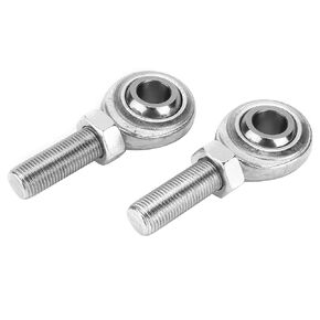 Rod End Heim Joint, 2 Pcs/Set CMR‑8 Durable Stainless Steel RH Rod End Heim Joint, 1/2in 20 RH Male Thread Universal Precise Rod End Bearing Heim Joint for ATV Ship