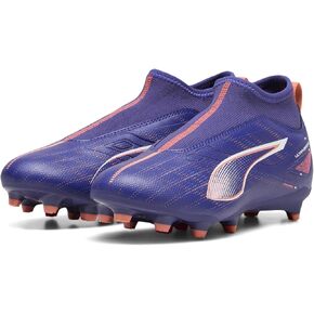 PUMA Kids' Ultra Match Laceless Firm Artificial Ground