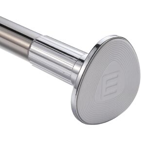 Single Rods,Adjustable 28-48 inches, Non-Fall Down Curtain Rod for Bathroom,Closet,Window