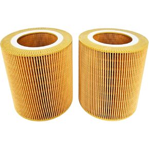 2 Pcs 1613872000 Air Filter for Air Compressor Replacement Part 6211472350 100001611 2013400003 1613-8720-00 C1250 89295976 1613865255 5690061661P 10013011 17200096 6211472300 6211464150 6211464100