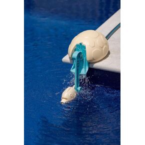 Jobe Valves TUT Top Up Turtle Auto Pool Fill Device (Float Valve), Tan and Blue