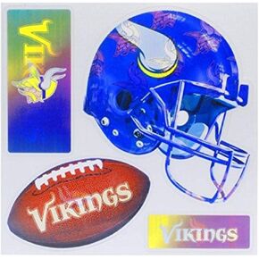 BRAX NFL 3D Multi Magnet (Pack of 1), 11.5 x 10-Inch, White