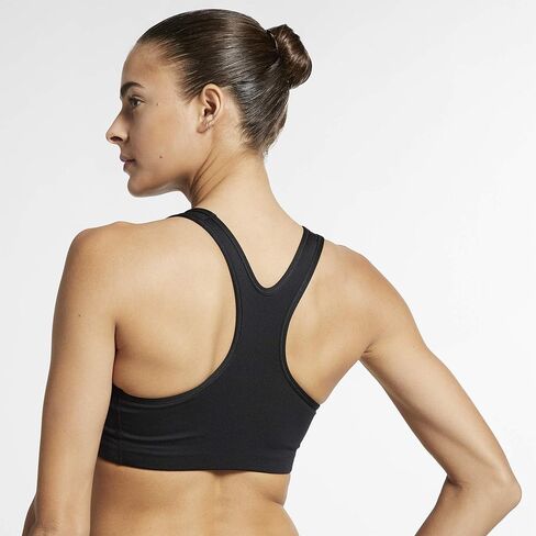 Nike Women's Swoosh Sports Bra, Black Leopard, S Regular US in Saudi Arabia