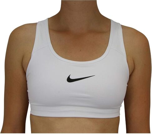 Nike Women's Swoosh Sports Bra, Black Leopard, S Regular US in Saudi Arabia