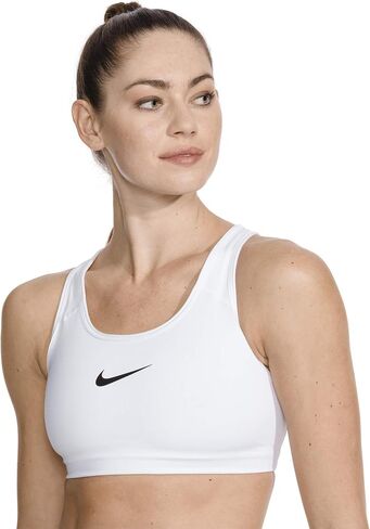 Nike Women's Swoosh Sports Bra, Black Leopard, S Regular US in Saudi Arabia