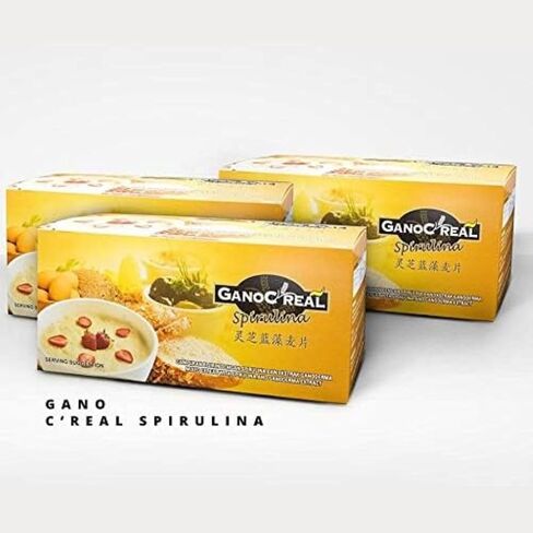 3 Box Gano Excel Gano Creal Spirulina 15 Sachets Each + 3 Sachet Gano Excel Classic in Saudi Arabia