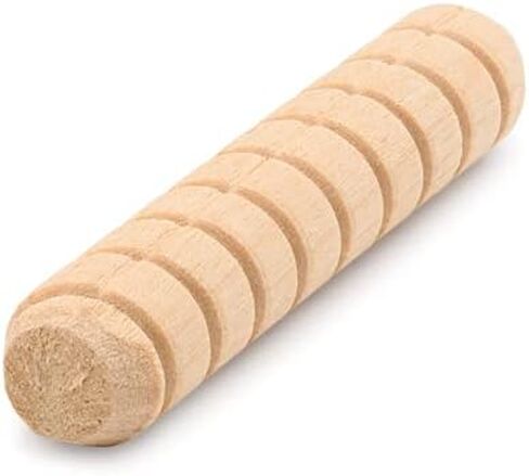 Wooden Dowel Pins 5/16 inch x 2 inch, Pack of 100 Spiral Dowel Joints for Woodworking, Furniture and Crafts, by Woodpeckers in Saudi Arabia
