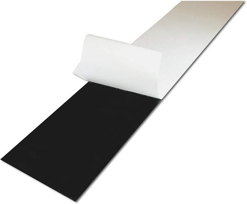 Rubber Sheet, Neoprene, Rubber Width 4 in, Rubber Length 2 ft, Rubber Thickness 1/4 in, 60A, Adhesive Backing in Saudi Arabia