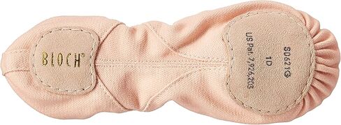Bloch Girl's Pro Elastic Canvas Split-Sole Ballet Shoe in Saudi Arabia