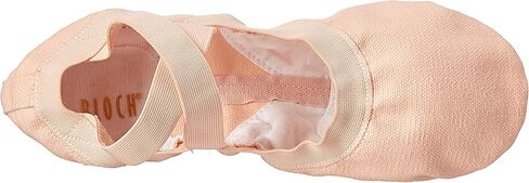 Bloch Girl's Pro Elastic Canvas Split-Sole Ballet Shoe in Saudi Arabia