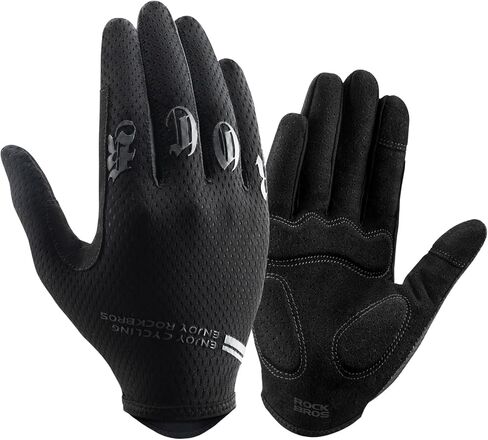 ROCKBROS Cycling Gloves for Men Breathable Bike Gloves for Men Cycling Touchscreen Mountain Bike Gloves for Men in Saudi Arabia