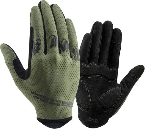 ROCKBROS Cycling Gloves for Men Breathable Bike Gloves for Men Cycling Touchscreen Mountain Bike Gloves for Men in Saudi Arabia