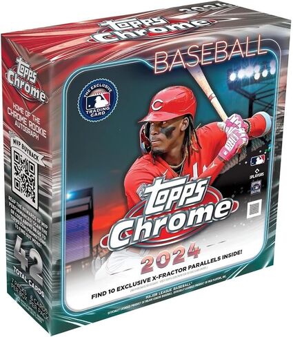 Topps 2024 Chrome Baseball Mega Box in Saudi Arabia