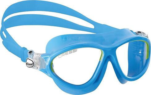 Cressi Kids Comfortable Silicone Mask with Adjustable Strap, for Snorkeling and Pool - for Children 7 to 15 years old - Moon: made in Italy in Saudi Arabia