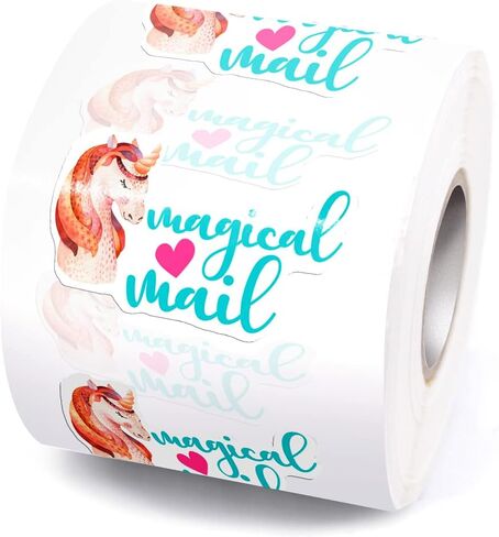 Donut Worry Be Happy Stickers,Small Business Sticker,Thank You Sticker,Happy Mail Sticker, Thank You Small Business Stickers for Packages, 500 PCS in Saudi Arabia