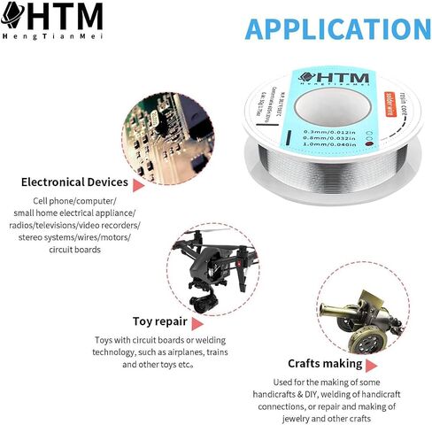 63/37 Rosin Core Tin Lead Solder Wire For Electrical Soldering(0.3mm/50g) in Kuwait