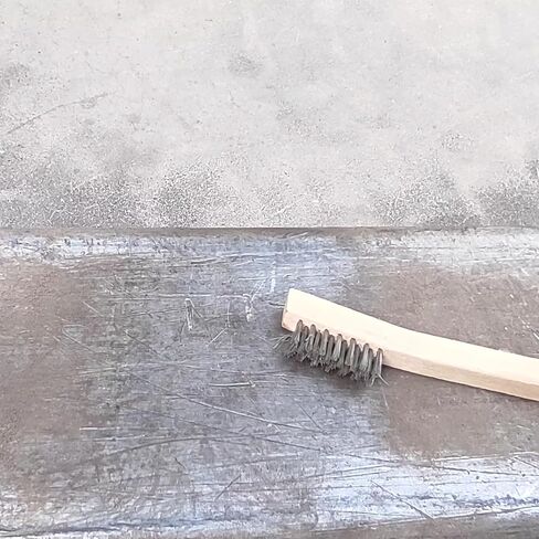 "HOYIN Small Wire Scratch Brushes - 20 Pack of 7in Stainless Steel Brushes with .006in Fill for Precise Cleaning" in Saudi Arabia