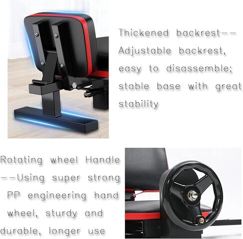 Leg Stretcher Machine,330LBS Heavy Duty Leg Stretching Training Machine for Improving Leg Flexibility, Steel Frame Split Machine Gym Fitness Equipment for Women and Men in Saudi Arabia