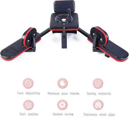 Leg Stretcher Machine,330LBS Heavy Duty Leg Stretching Training Machine for Improving Leg Flexibility, Steel Frame Split Machine Gym Fitness Equipment for Women and Men in Saudi Arabia