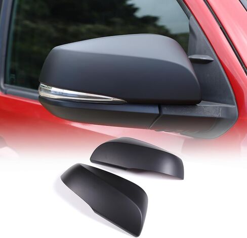 CHEAYAR Door Rear View Mirror Cover Cap Compatible with Toyota Tacoma 2015-2022, Exterior Side Cover, ABS Molding Trim 2pcs (Matt black) in Saudi Arabia