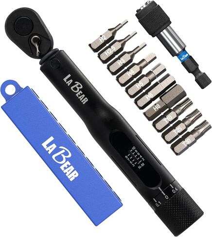 Bike Torque Wrench 1/4 drive set, Dr. 2-10 Nm Multi-Function Cycling Bicycle Multitool Repair Kits - Bike Tool Set - Great for Mountain & Road Bikes. EDC tool in Saudi Arabia