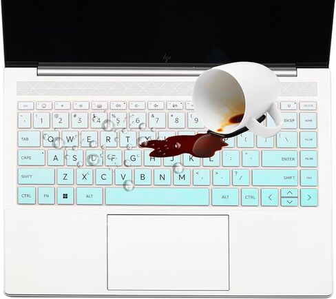 Keyboard Cover for HP Pavilion/Envy X360 14-ee/ES 14-ew/ey 14-em0033nr 14-em0008 em0013la em0045cl 14z-em000 14t-ee000 14z-ey100/ey000 14-ey0047nr 14t-ew100 14t-es000 2024 2023 HP 14" Laptop Skin-bk in Saudi Arabia