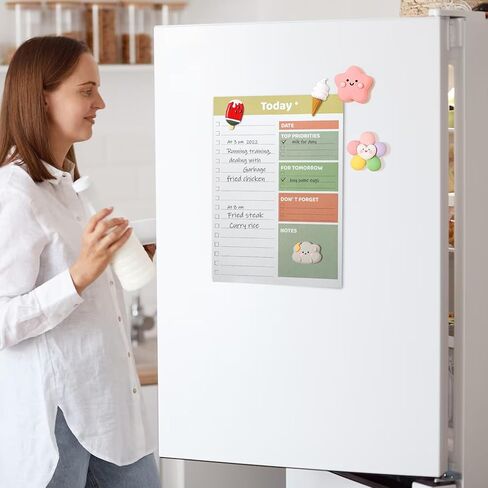 To Do List Pad Daily Planner List Notebook A4 for Work 50 Sheets Undated Daily Goal and Tasks Setting Notepad To Do List for Office Home and School Organizer in Kuwait