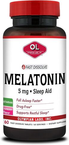 Olympian Labs Liquid Melatonin, 2 Ounce in Saudi Arabia