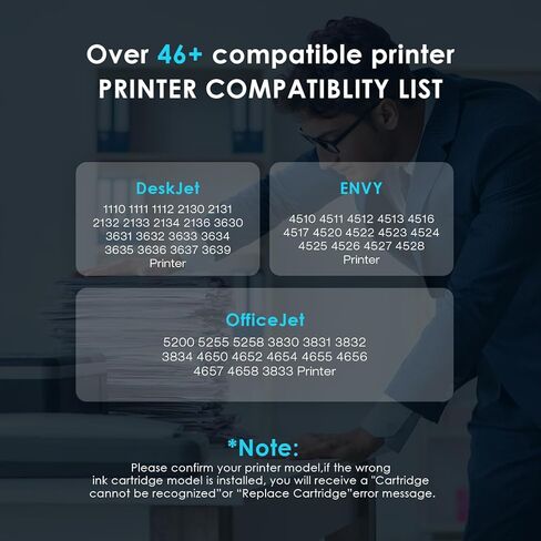 حبر 910 XL لحزمة خراطيش الحبر HP 910XL، خراطيش حبر 910XL لاستبدال طابعات HP لطابعات HP OfficeJet Pro 8010 8015 8018 8022 8020 8025 8028 8035 (Bk/C/M/Y، 4 عبوات) in Kuwait