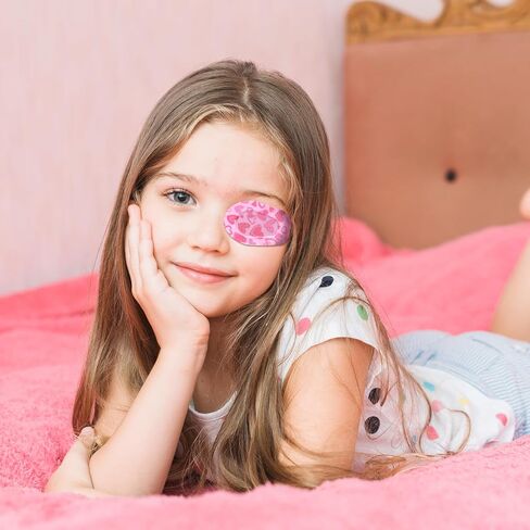 24 Pcs Adhesive Eye Patches Kid Colorful Light Blocking Breathable Eyepatch Sticker Disposable Blackout Cotton Eye Shield Easy Peeling Latex Free Eyecare Bandages 3 × 2 Inches 12 Styles in Saudi Arabia