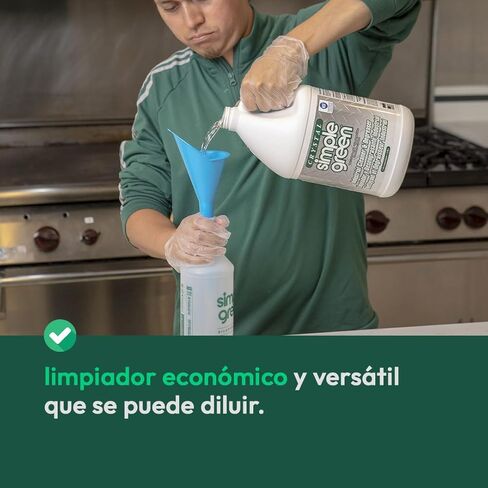 Simple Green 19128 Crystal Industrial Cleaner/Degreaser, 1 Gallon Bottle in Saudi Arabia